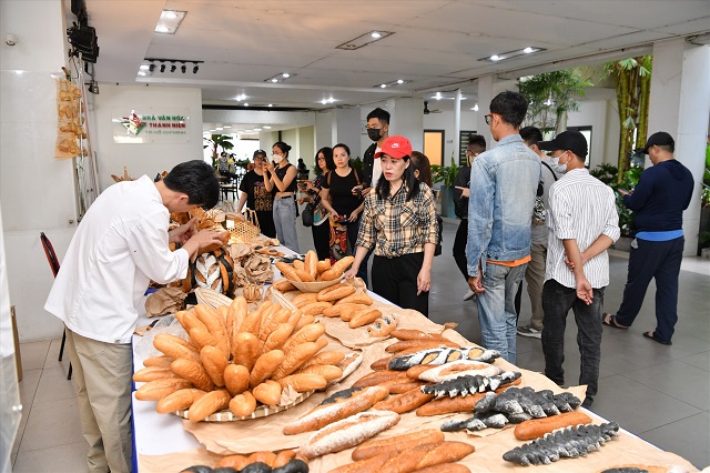 Thỏa sức thưởng thức hàng trăm loại bánh tại lễ hội bánh mỳ Việt Nam lần đầu tiên