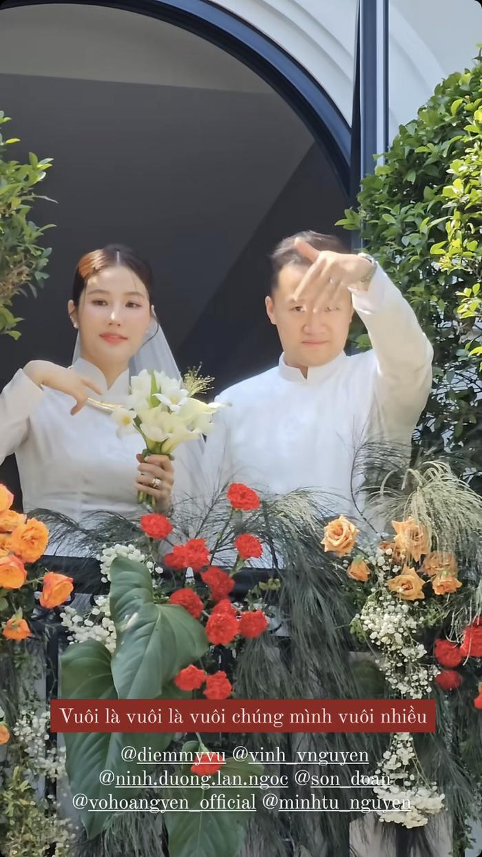 Võ Hoàng Yến và Minh Tú đều bắt hoa cưới của Diễm My 9x, kết quả 'vía' thuộc về ai? Ảnh 1